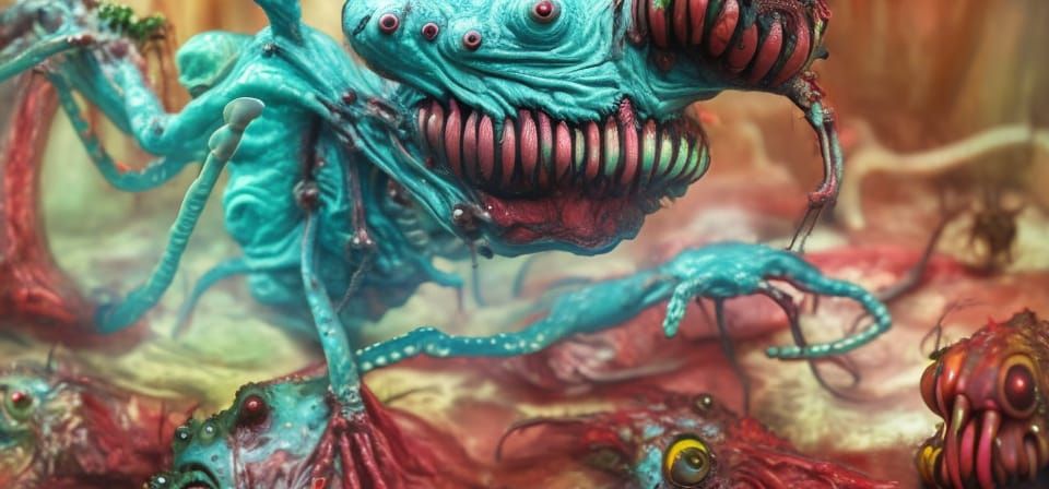 Horrific Mutant: A Cronenberg-Inspired Biological Experiment