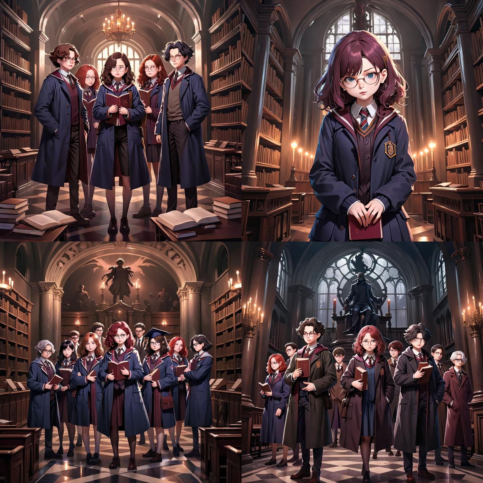 Dark Academia Aesthetic Image