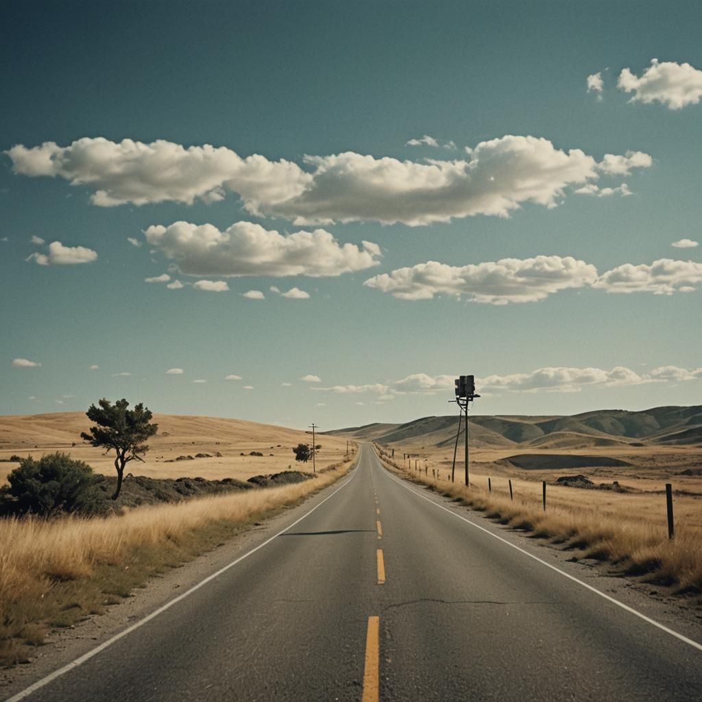 Atmospheric Film Still of a Whispering Wind