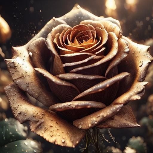 <lora:Epic roses:1.0>an epic crystal heart with a golden rose inside, chiaroscuro, glitter, sparks, 16k resolution photo...