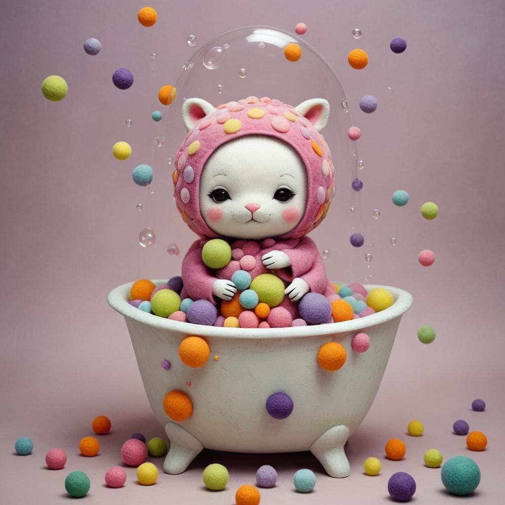 In my mind I'm always in a bubble bath