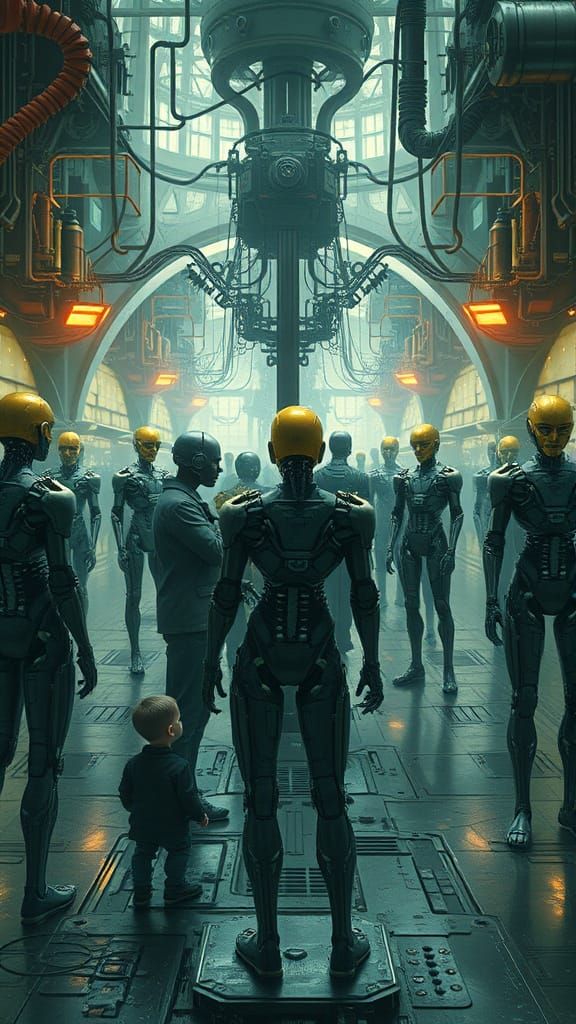 Biorobots in Steampunk Scheme