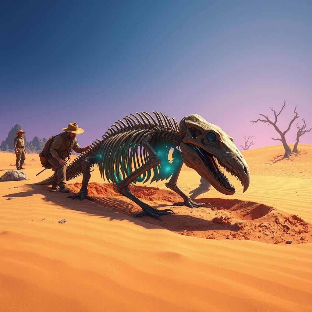Ancient Desert Wonder Revealed in Detailed Skeletal Discover...