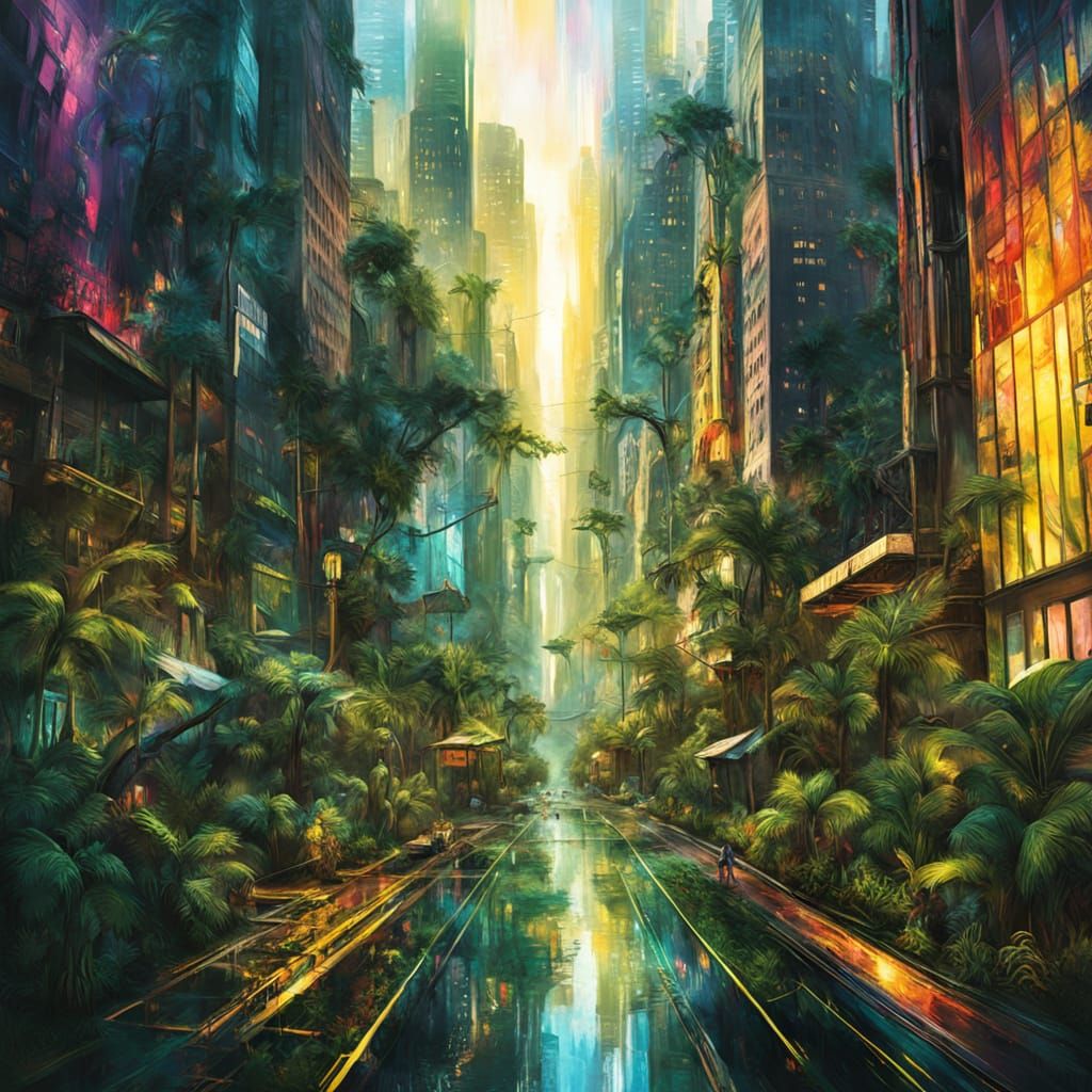 Jungle Meets City in Abstract Expressionism