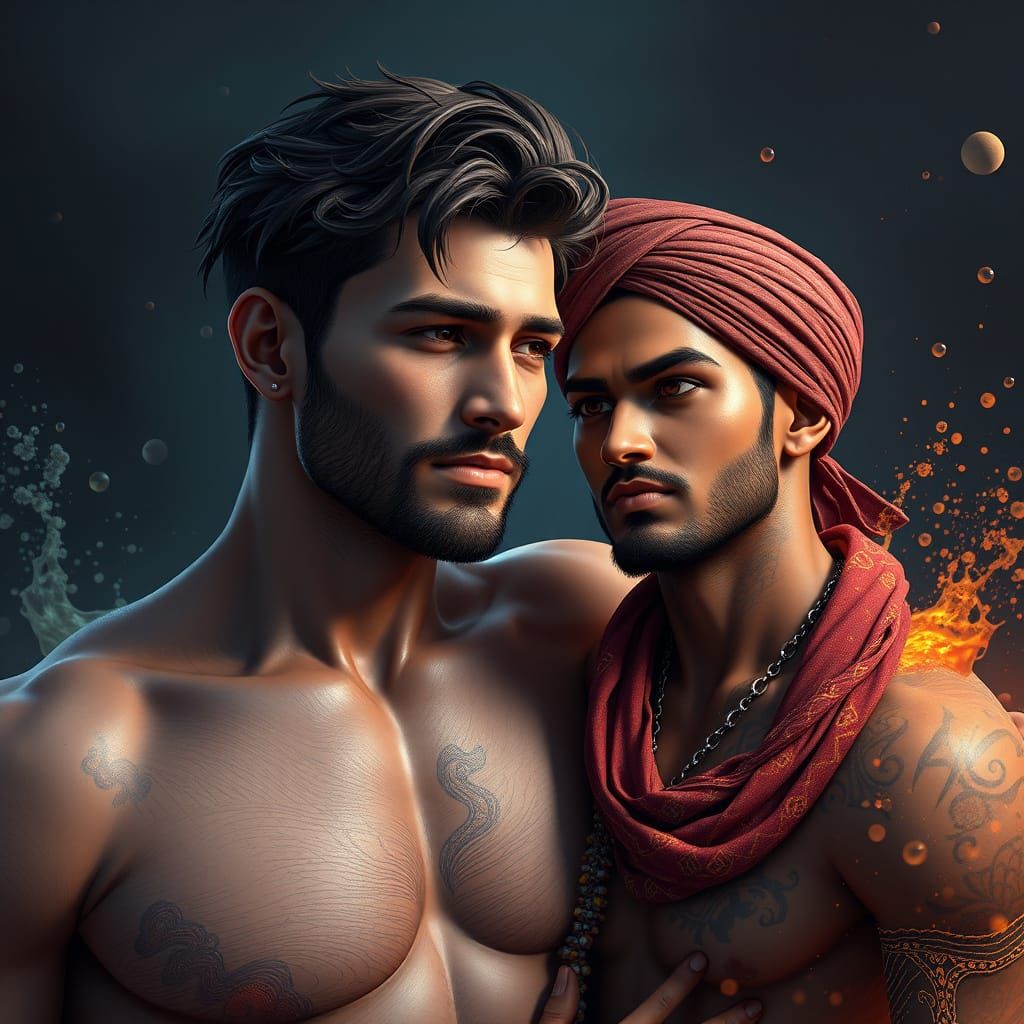 Gay Couple: Dutch Man and Indian Boyfriend