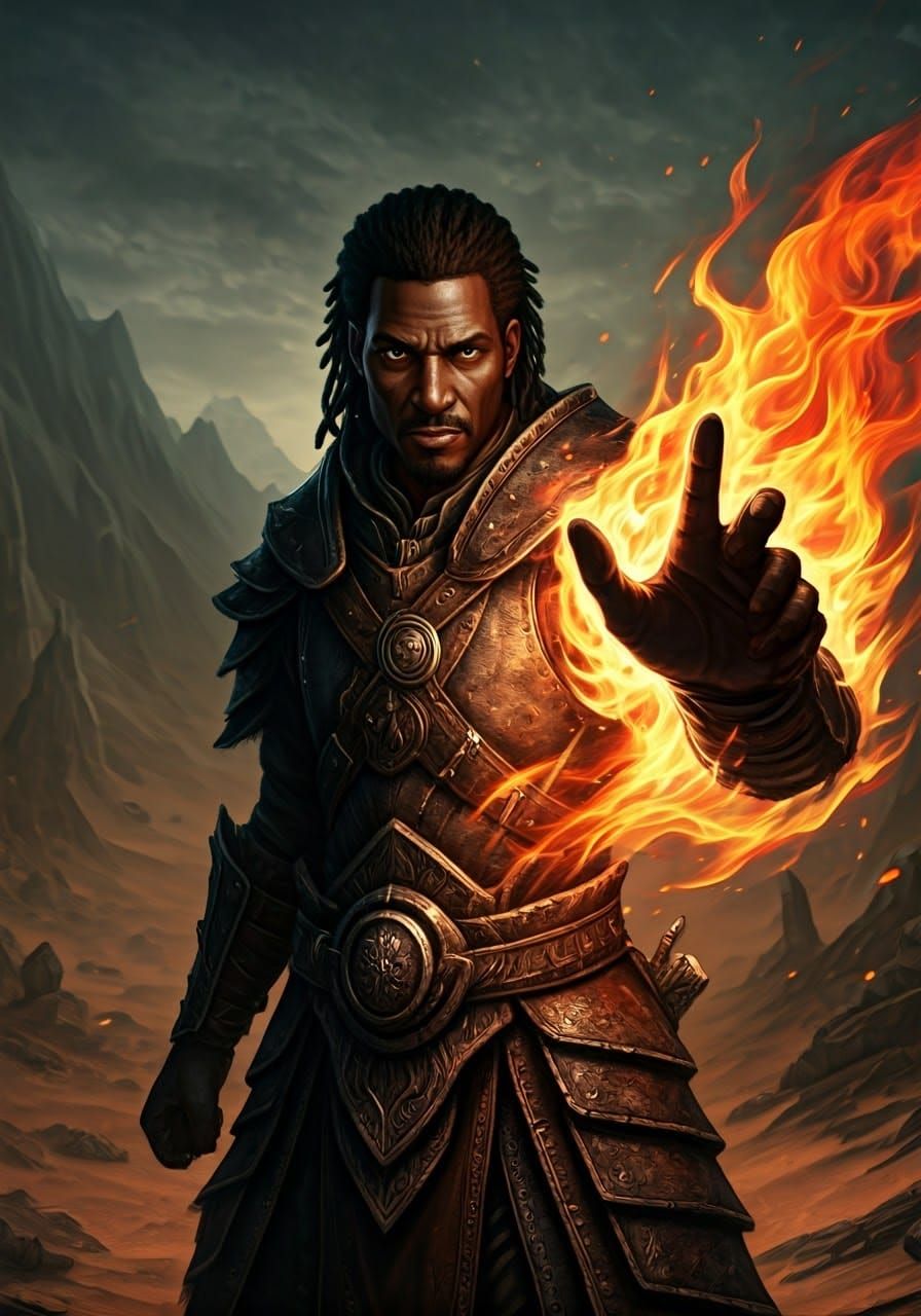 Azrak Ra'zirr | Redguard, Elder Scrolls rpg character (Googl...