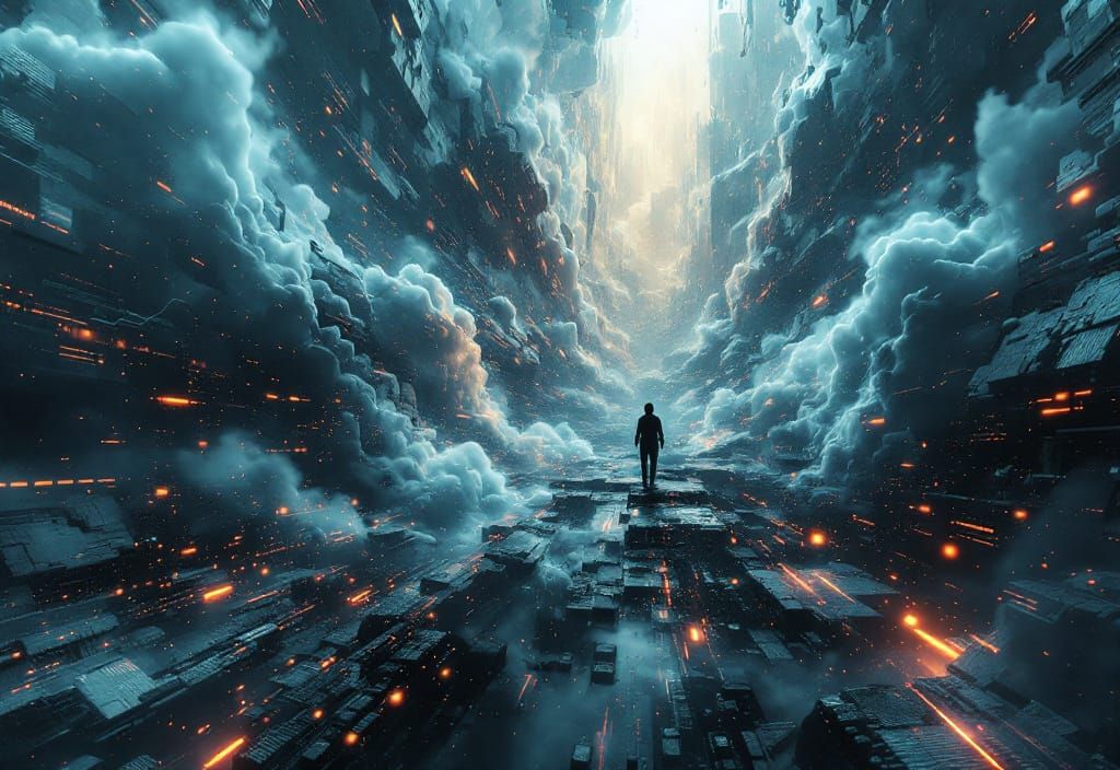 Epic Glitch Art: Synthetics of Morphotic Disorder