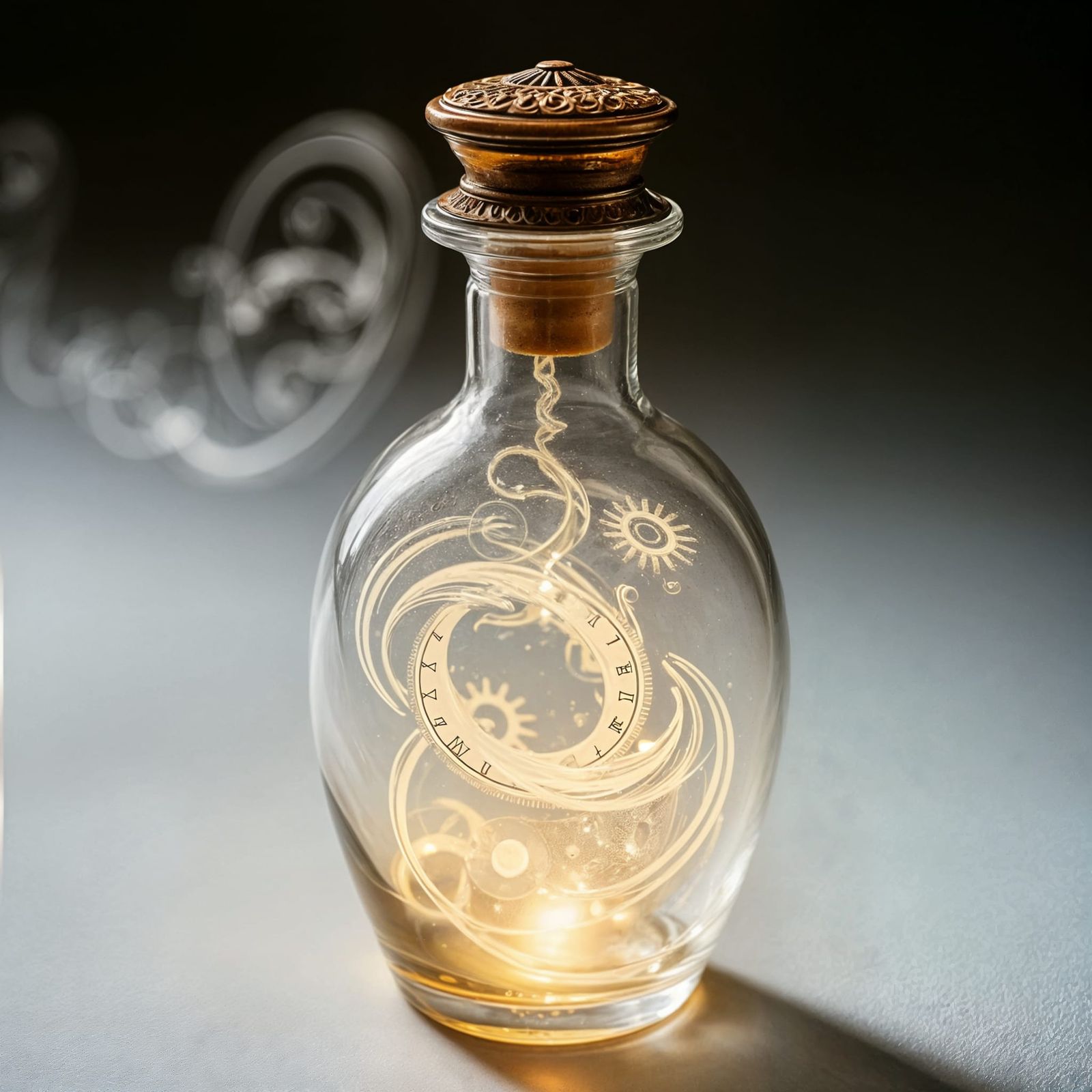 Time in a Bottle: Surrealist Dreamscape