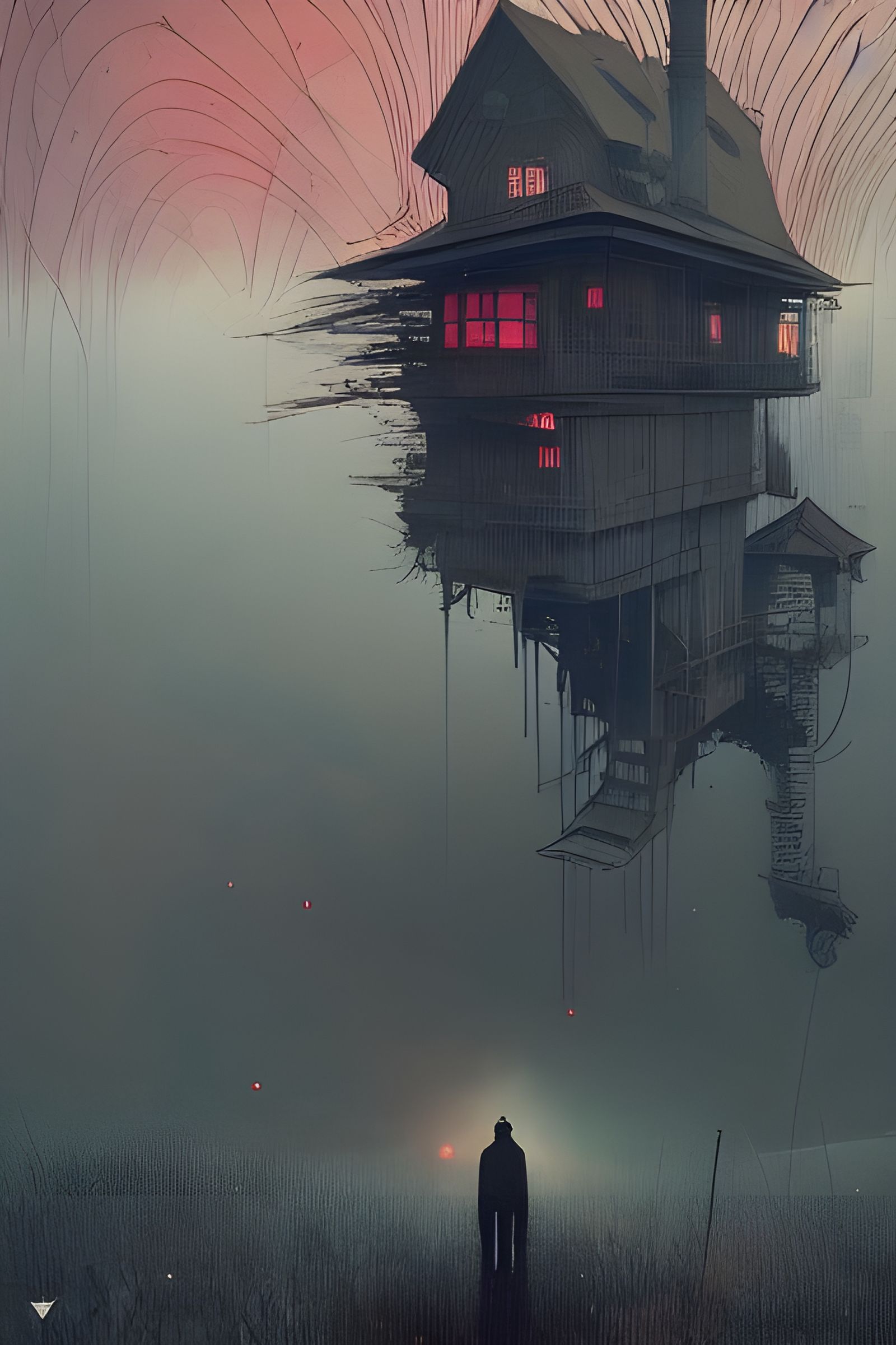 Solitude: Intricate Matte Painting Inspired by Fantasy Art