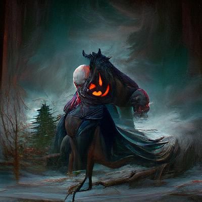 Sinister Headless Horseman Artwork
