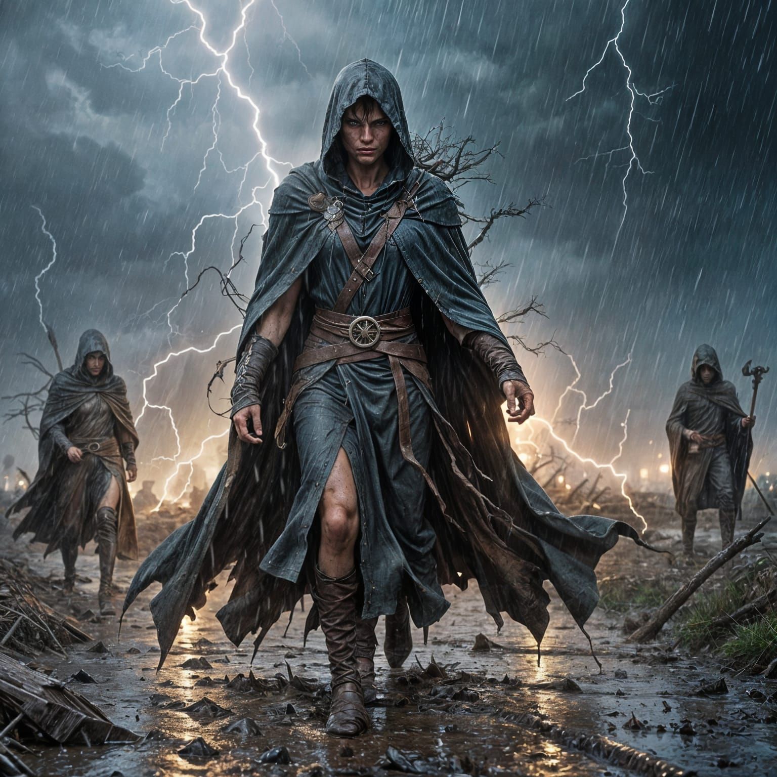 a million angry voices battling through the mud, over 100
lo...