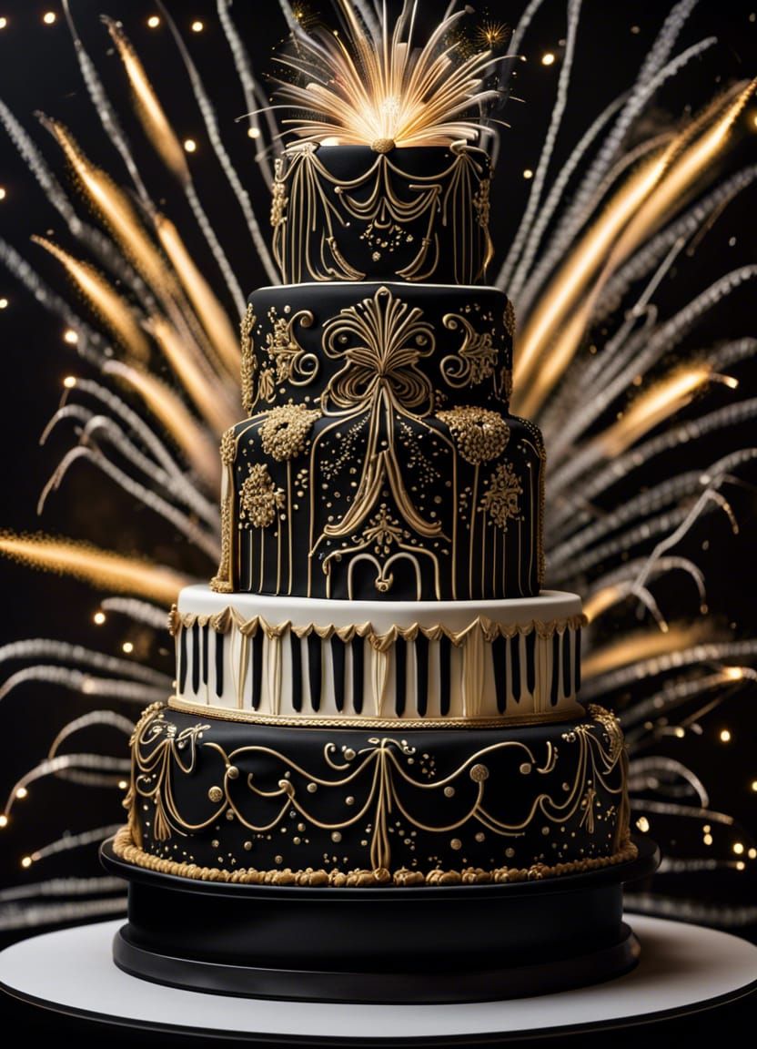 Spectacular Wedding Cake Inspired by Classical Music