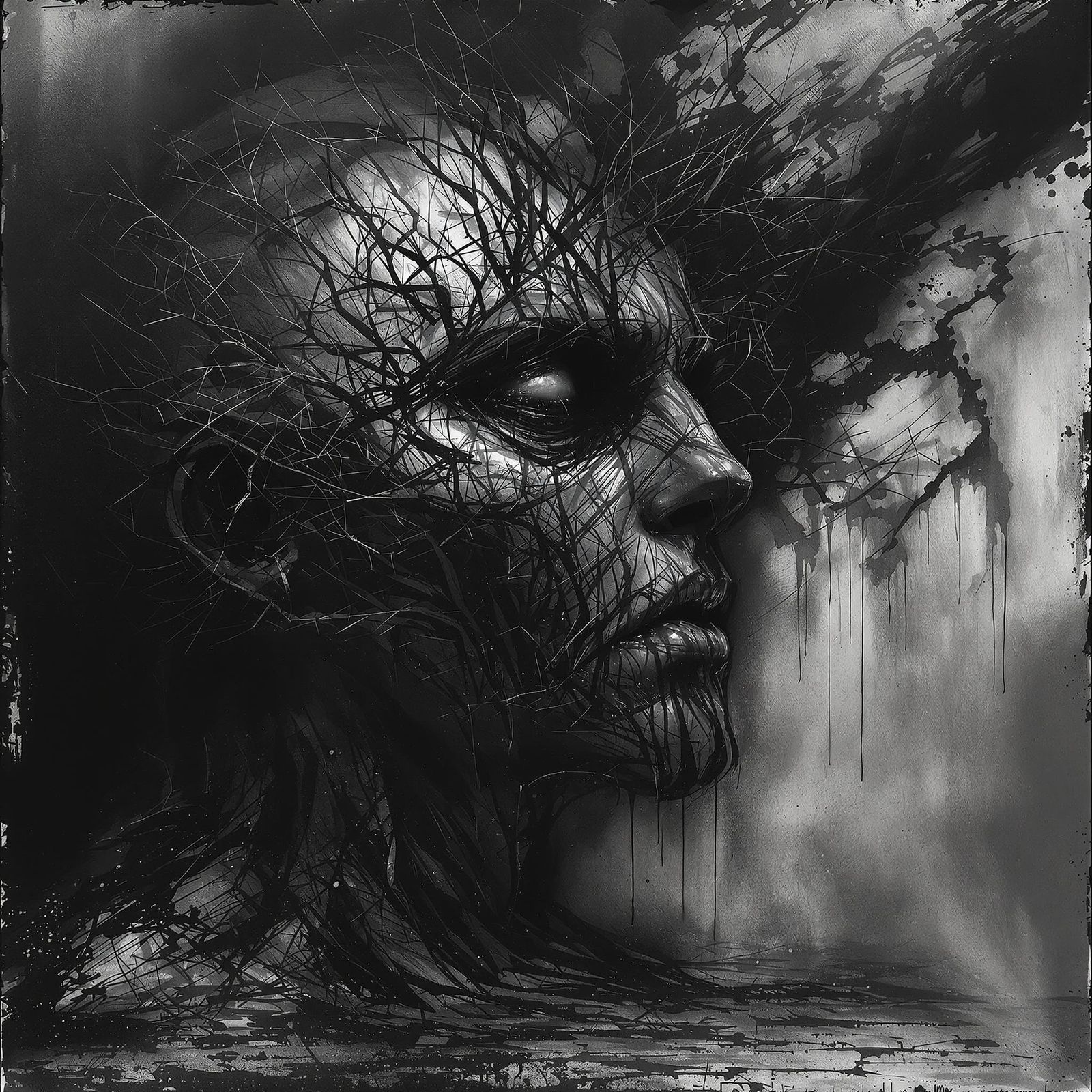 Mental Prison of Shadows and Sorrow