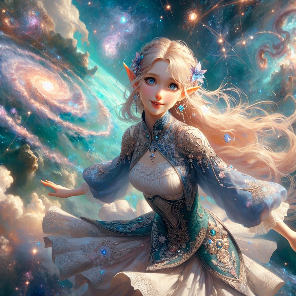Hope, Space Elf, Dancing in the Cosmos