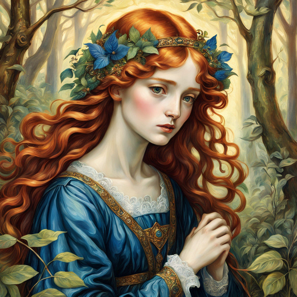 a study in rossetti reds models - PM Blue Pencil XL