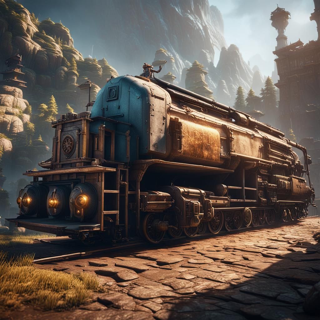 Epic 3D Videogame Scene in Unreal Engine 5