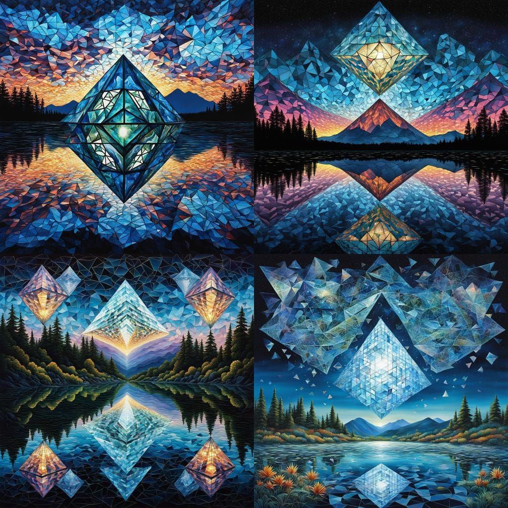 a vast sky filled with shimmering stratus clouds creates mag...