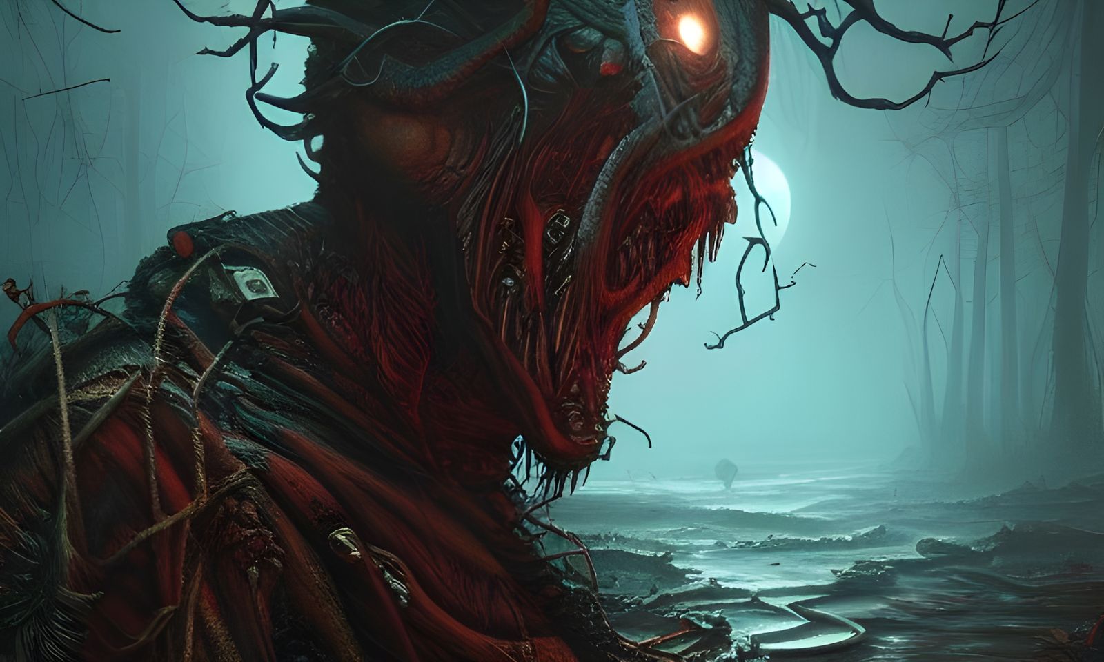 Post-Apocalyptic World Ruined by Eldritch Monster