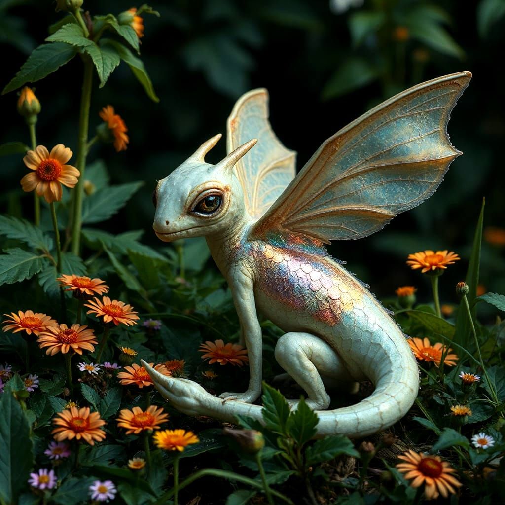 Polynomorph Creature in Natural Surroundings