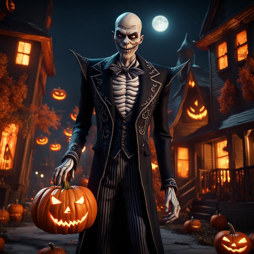 The Pumpkin King himself welcomes you to Halloween