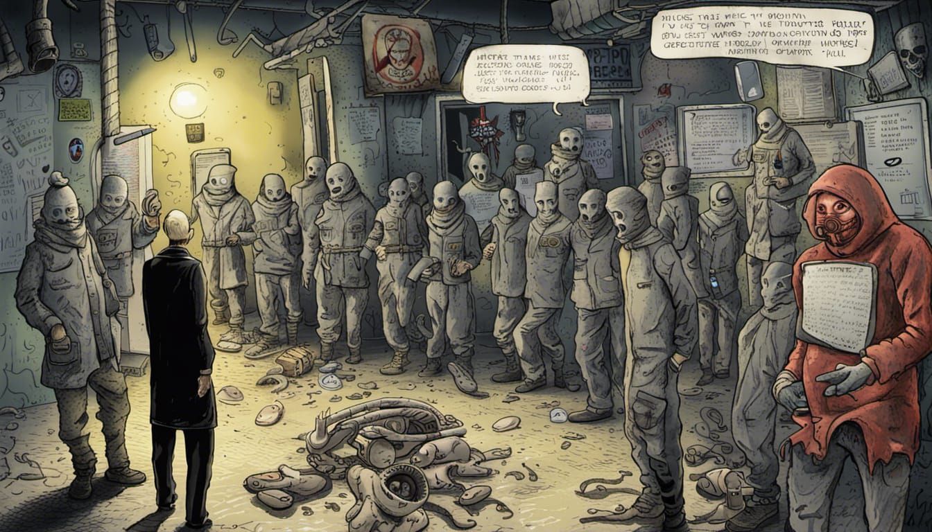 Ukrainian Hackers Haunt Russian Navy in Political Cartoon