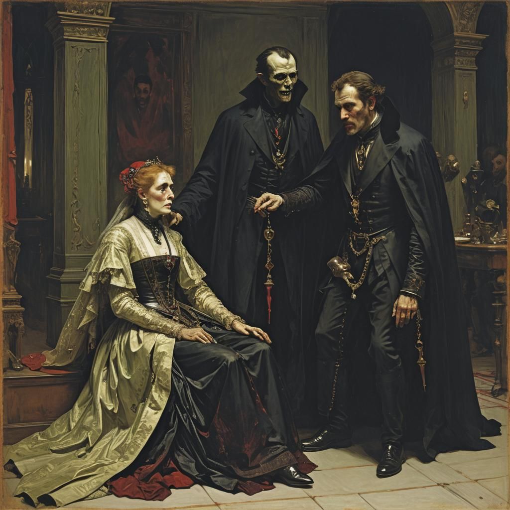 Vampire Devil Living Another's Life