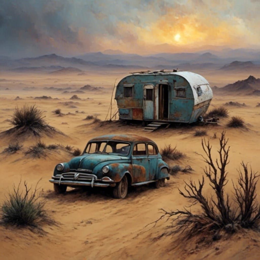 Desert Camper Adventure
