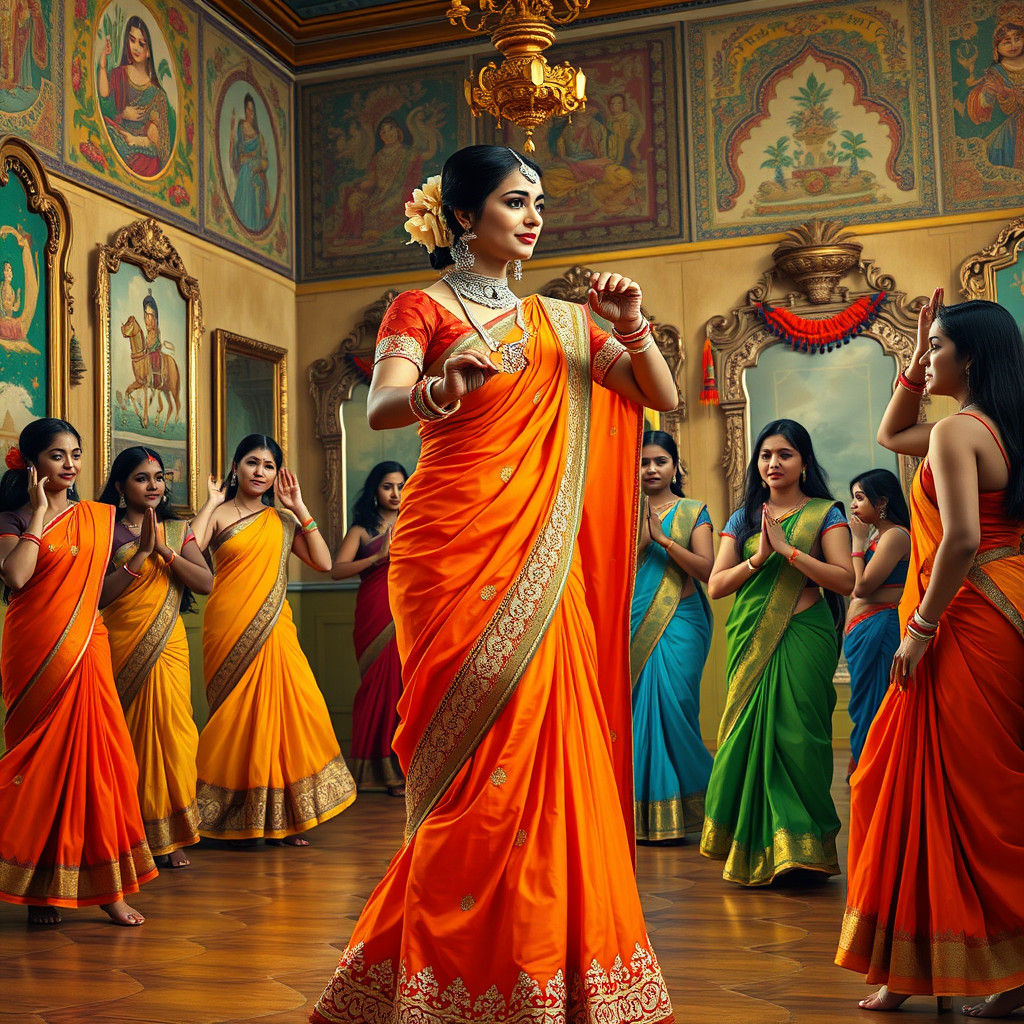 Bollywood Dance Lesson in Classic Indian Style