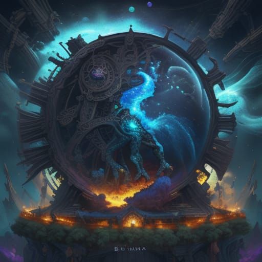 Surreal Woman Movie Poster Advertisement