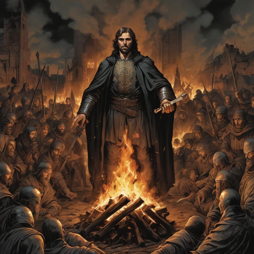 Adam Duff O'Toole Burned for Heresy