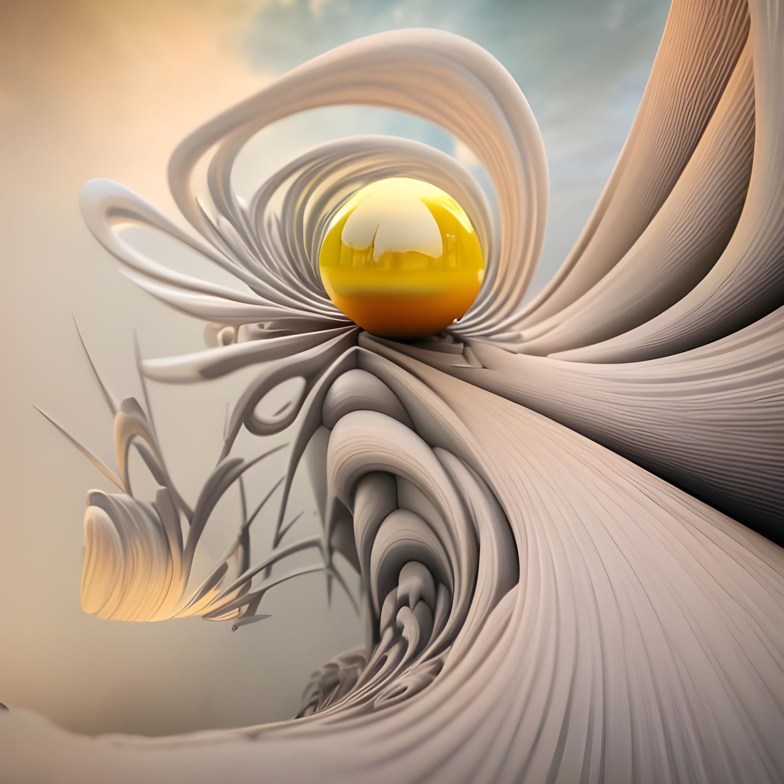 Geometric Abstract: A Masterpiece of Cycles and Color