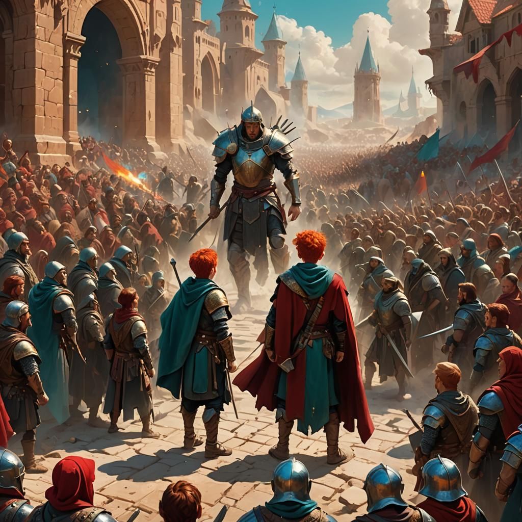 David and Goliath: Film-Inspired Concept Art