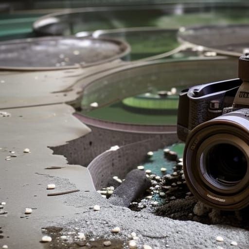 Abandoned Urbex Pool: Professional Photography