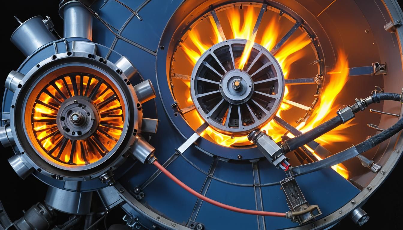 Ignition Test Visualized by AI