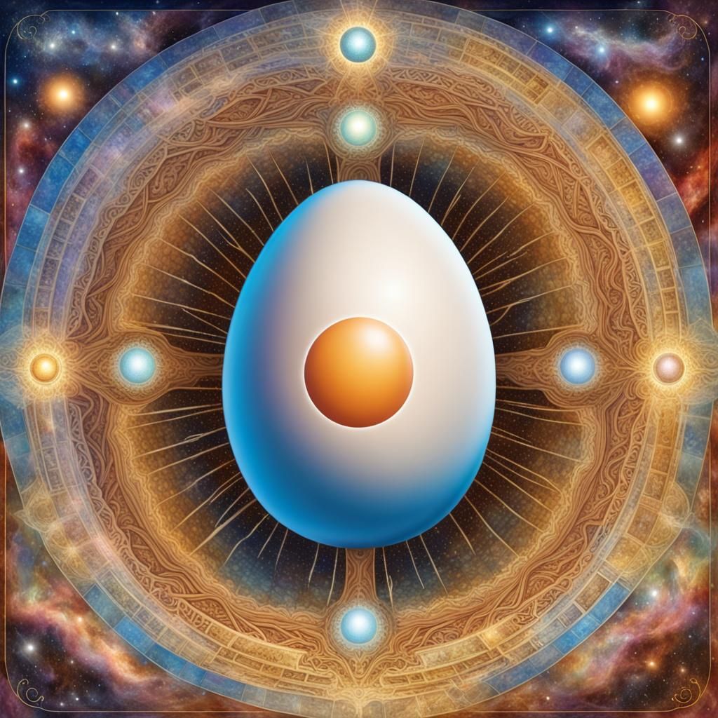 Egg of universal enlightenment, advanced cosmic transcendenc...