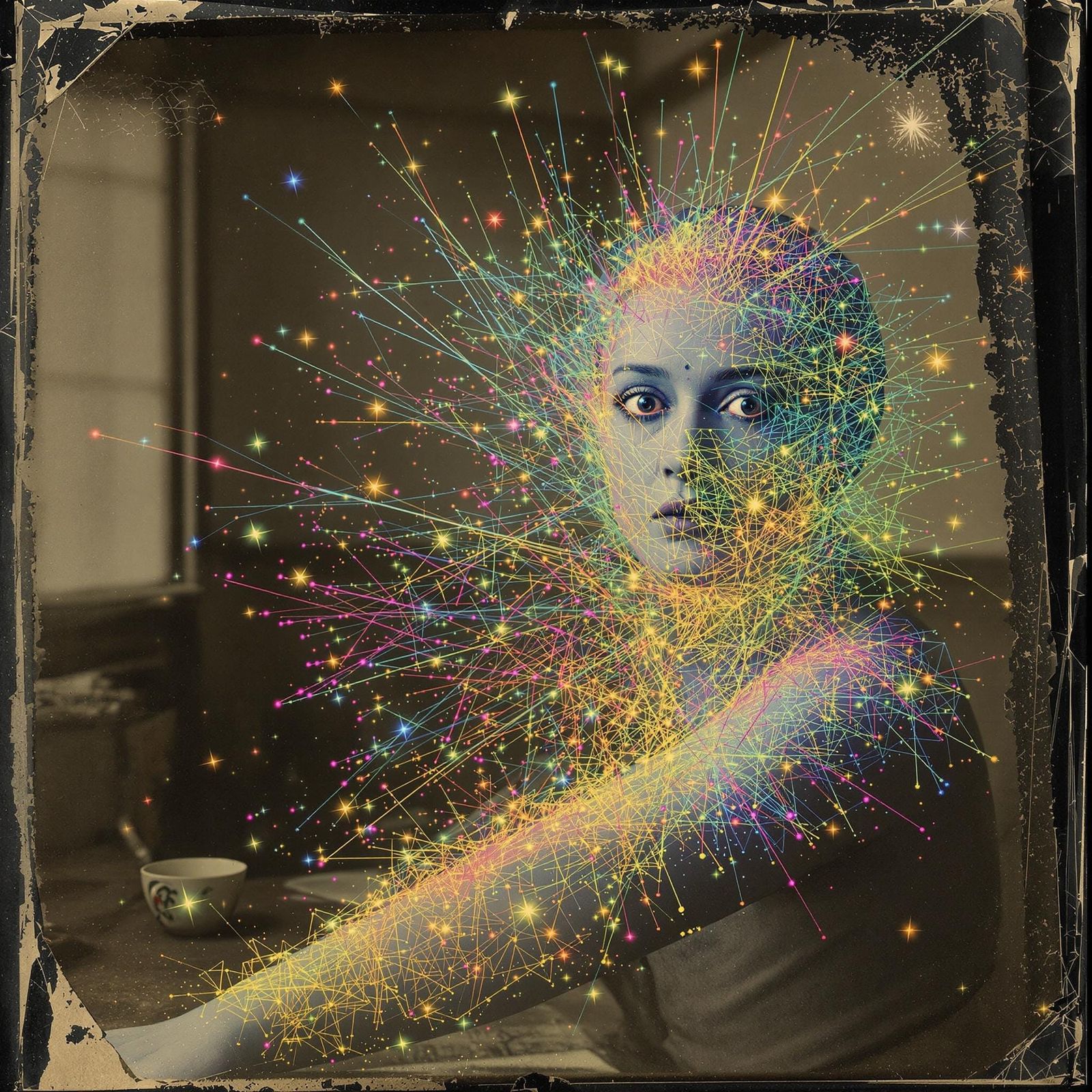 Terrified Weaver Unravels into Data-Weave Star Map