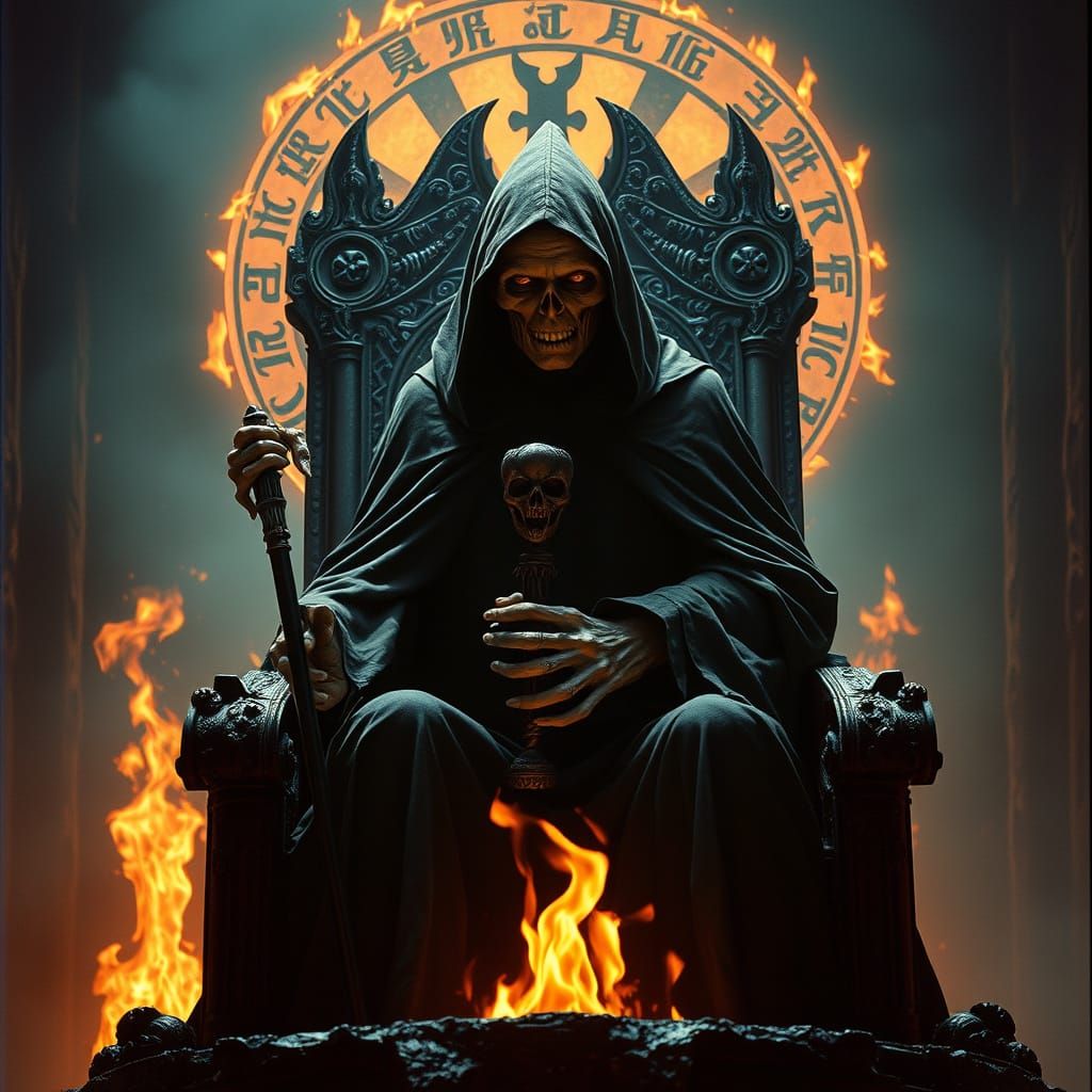 Dark Lord of the Sith as a Twisted, Undead Archmage