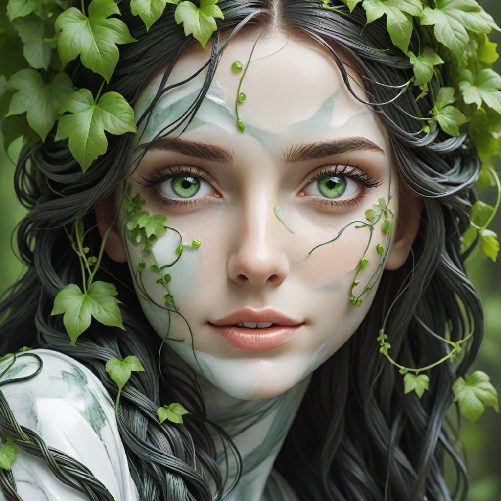 Marble Goddess of Verdant Tears