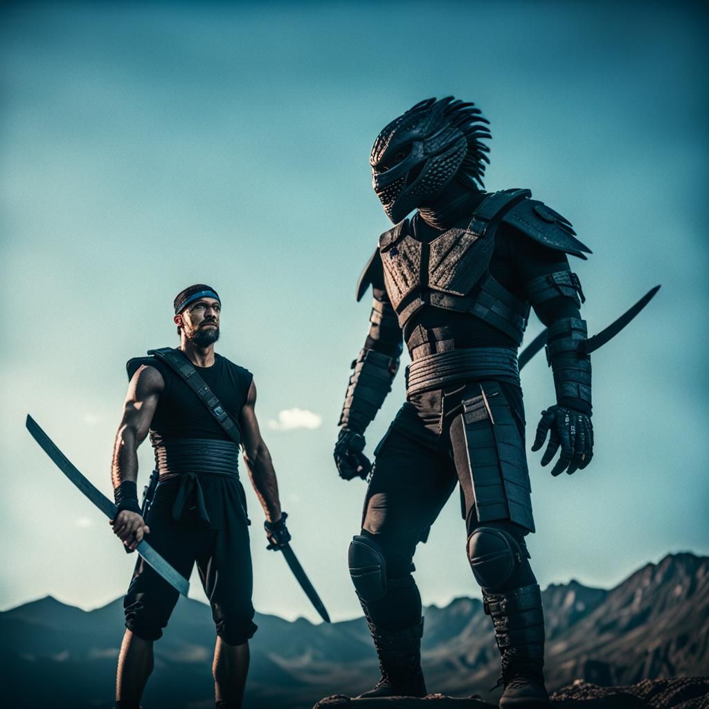 Cinematic Ninja Warrior Film Still