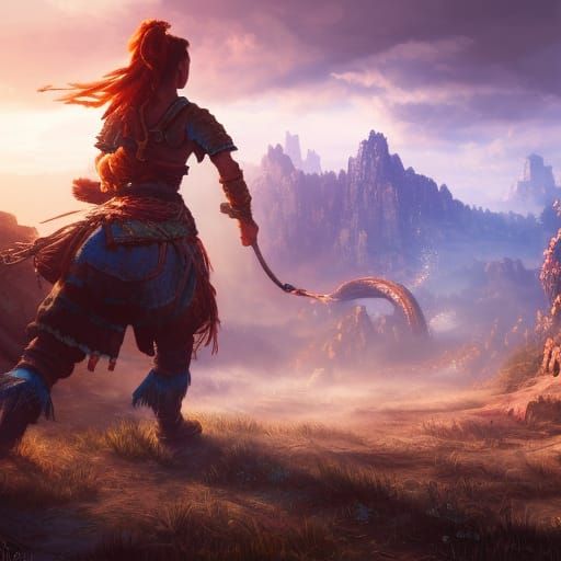 Detailed Matte Painting of a Spanking Scene