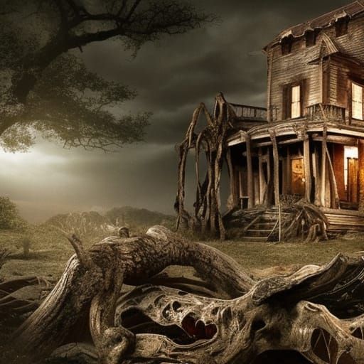 Evil Dead Rises: Epic Cinematic Matte Painting
