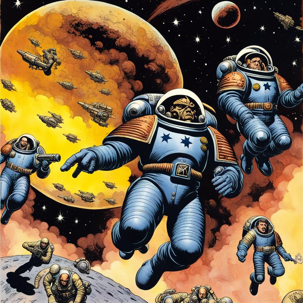 Space Marines Leap into the Galactic Void