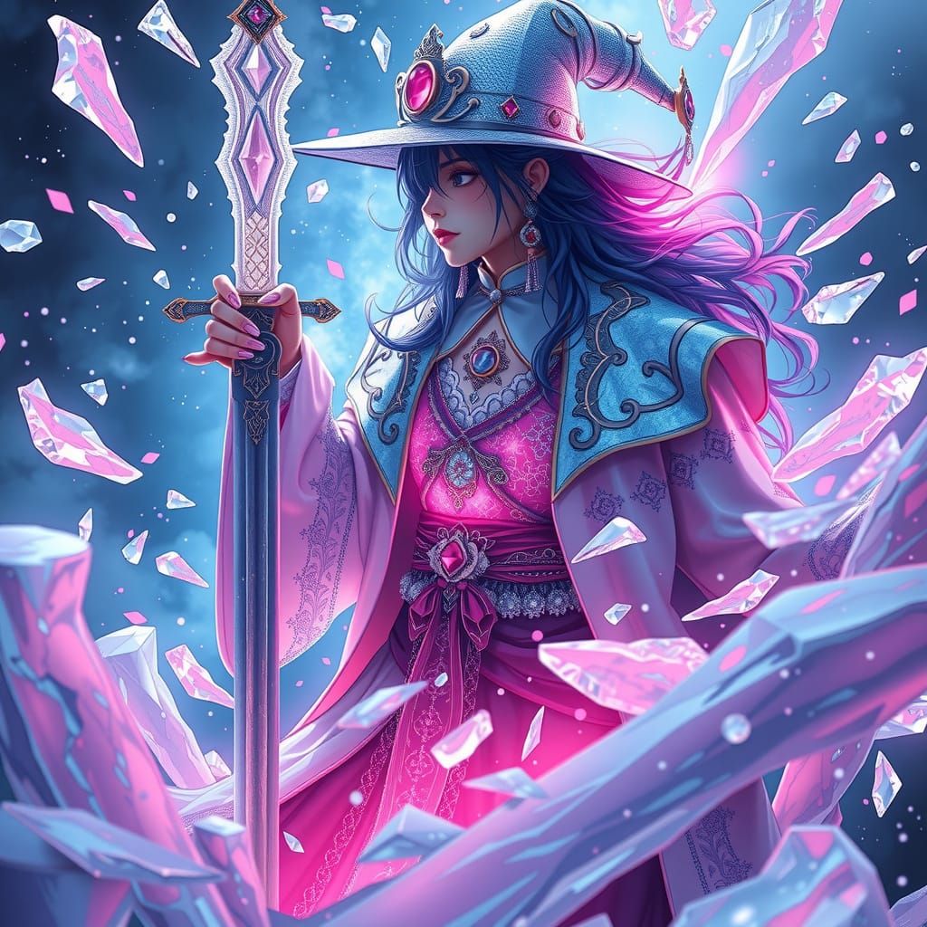 Mystical Ice Wizard Ascends to Metaphysical Power