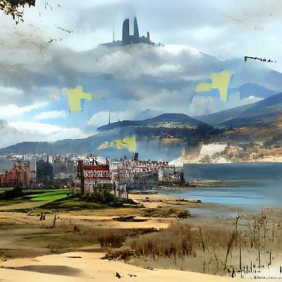 Fallout-Inspired Post-Apocalyptic Santander Concept Art