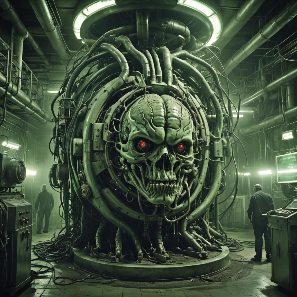 Biopunk Horror: Asylum Patients in Underground Lab