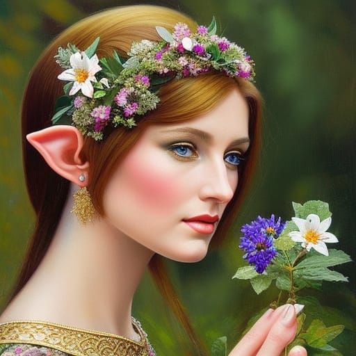 Liriel the pretty elf