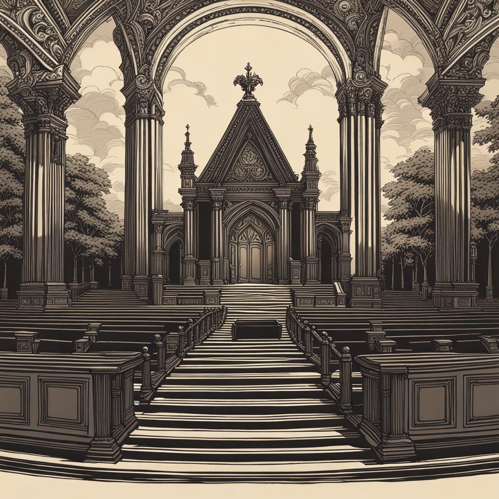 Menacing Electronic Art with Synthetic Textures in 8k