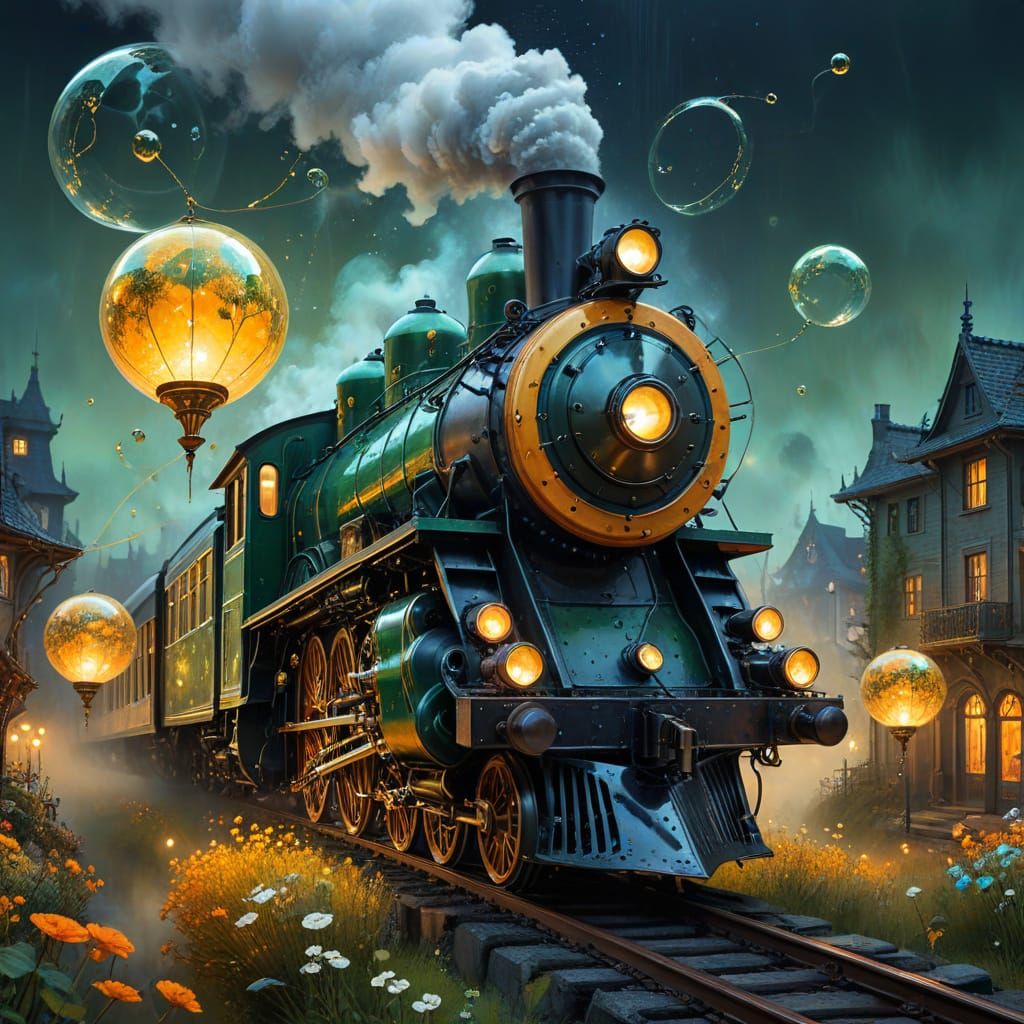 THE DRAGONFLY TRAIN 🚂