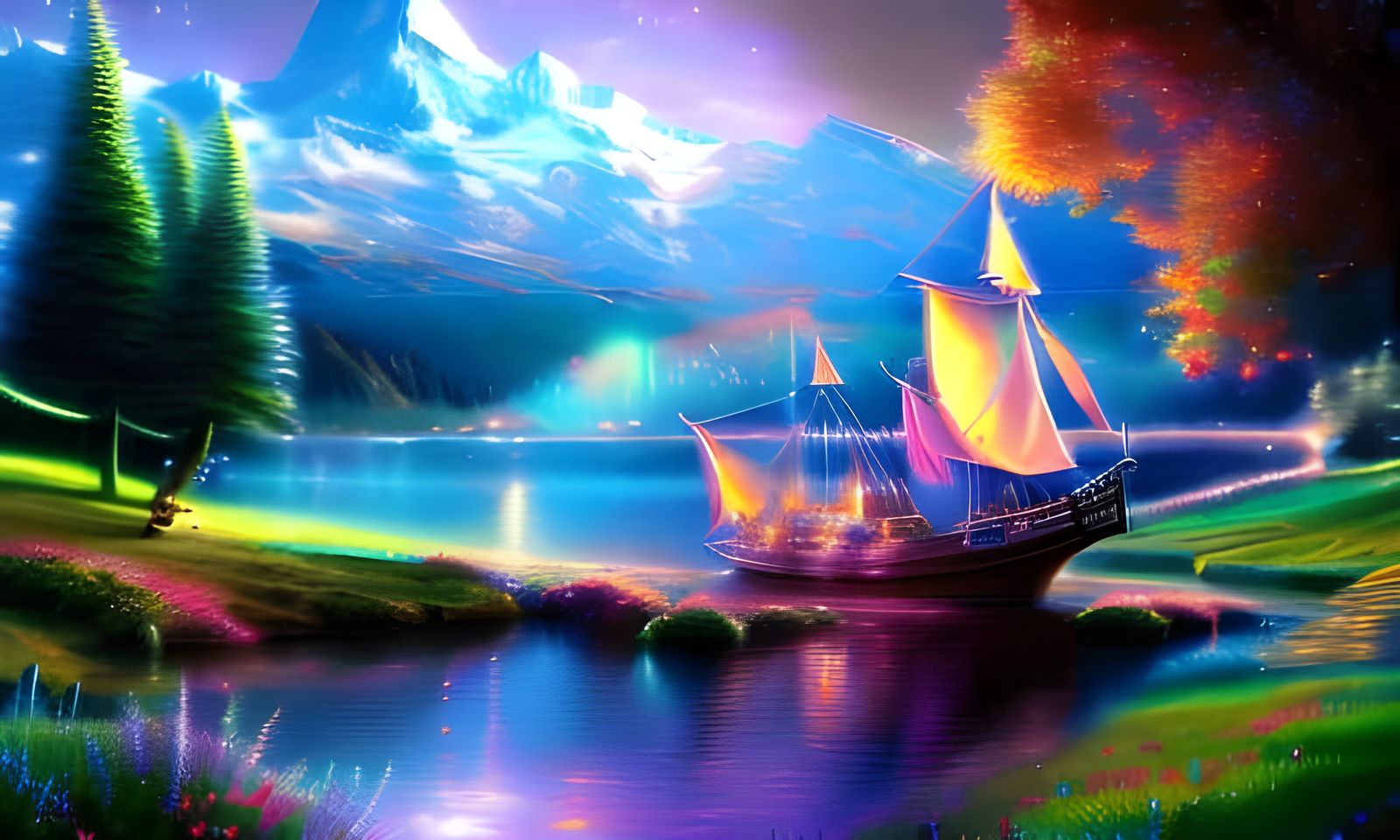 AI Generated Image Based on a Simple Prompt