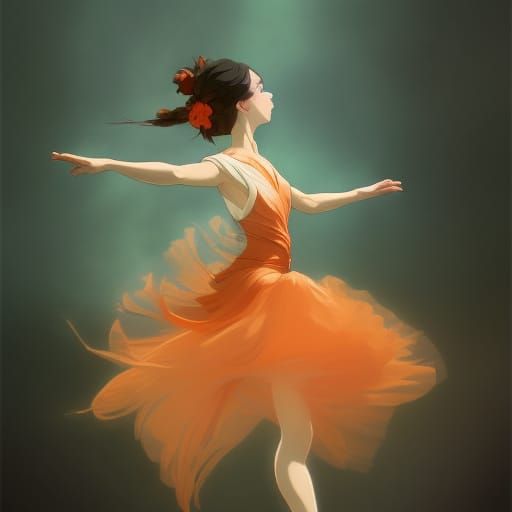 Studio Ghibli Ballerina Concept Art